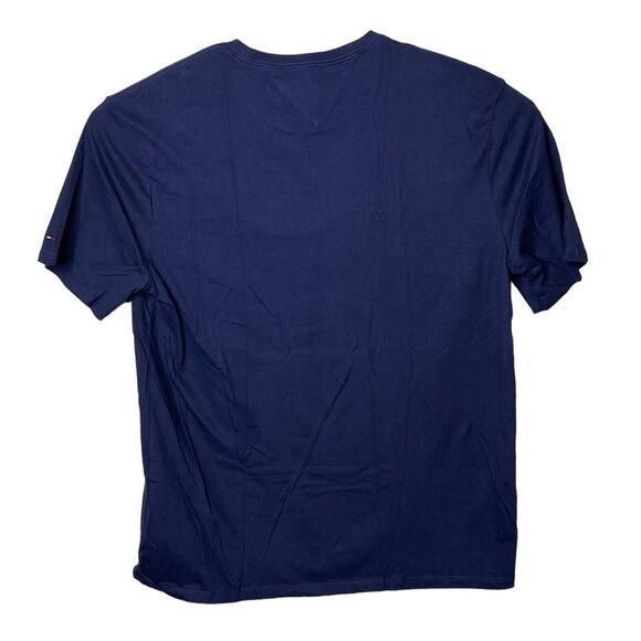 Tommy Hilfiger Mens Navy Blue T Shirt Size XL - Picture 4 of 9